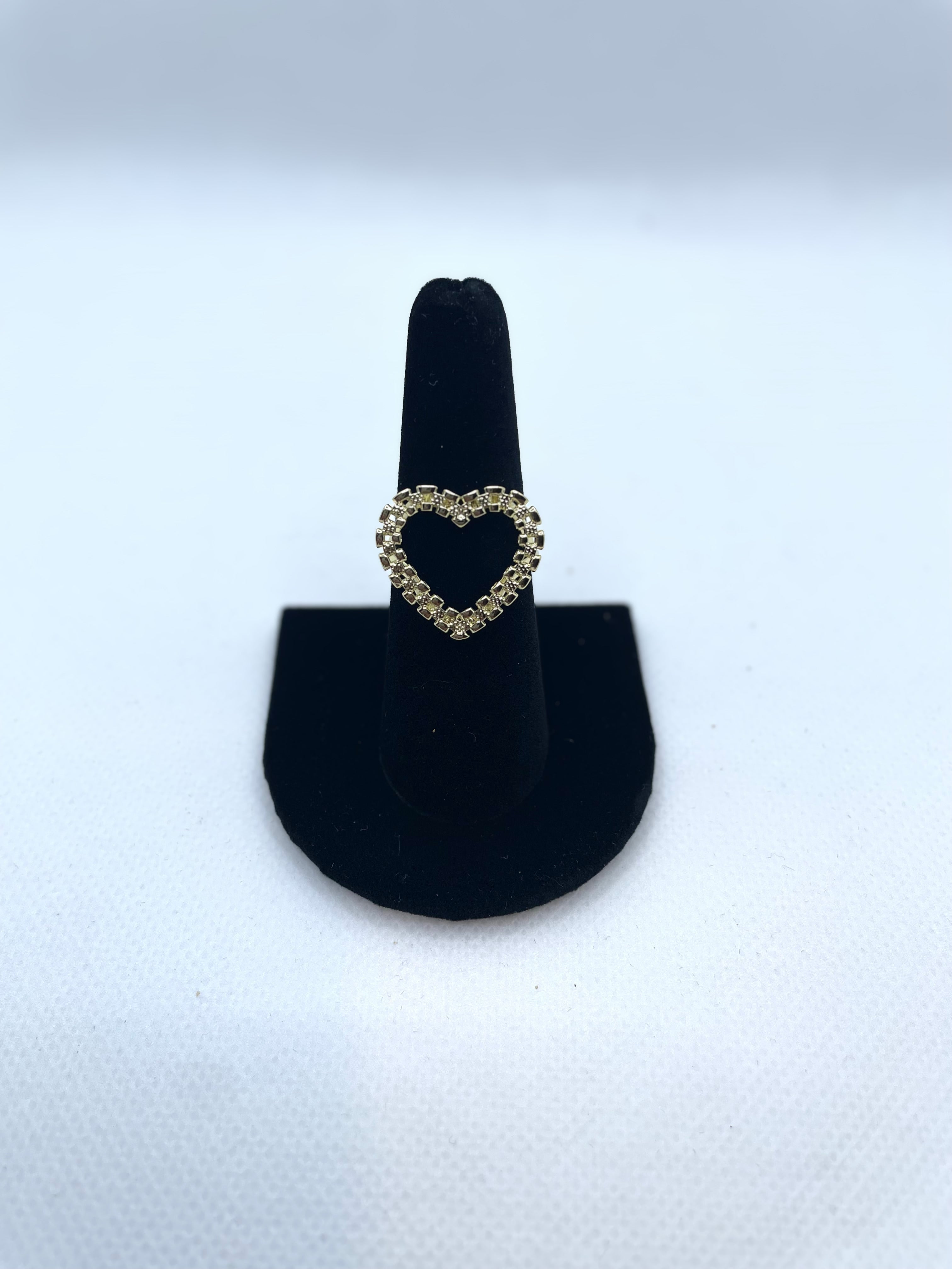 Gold Heart Ring