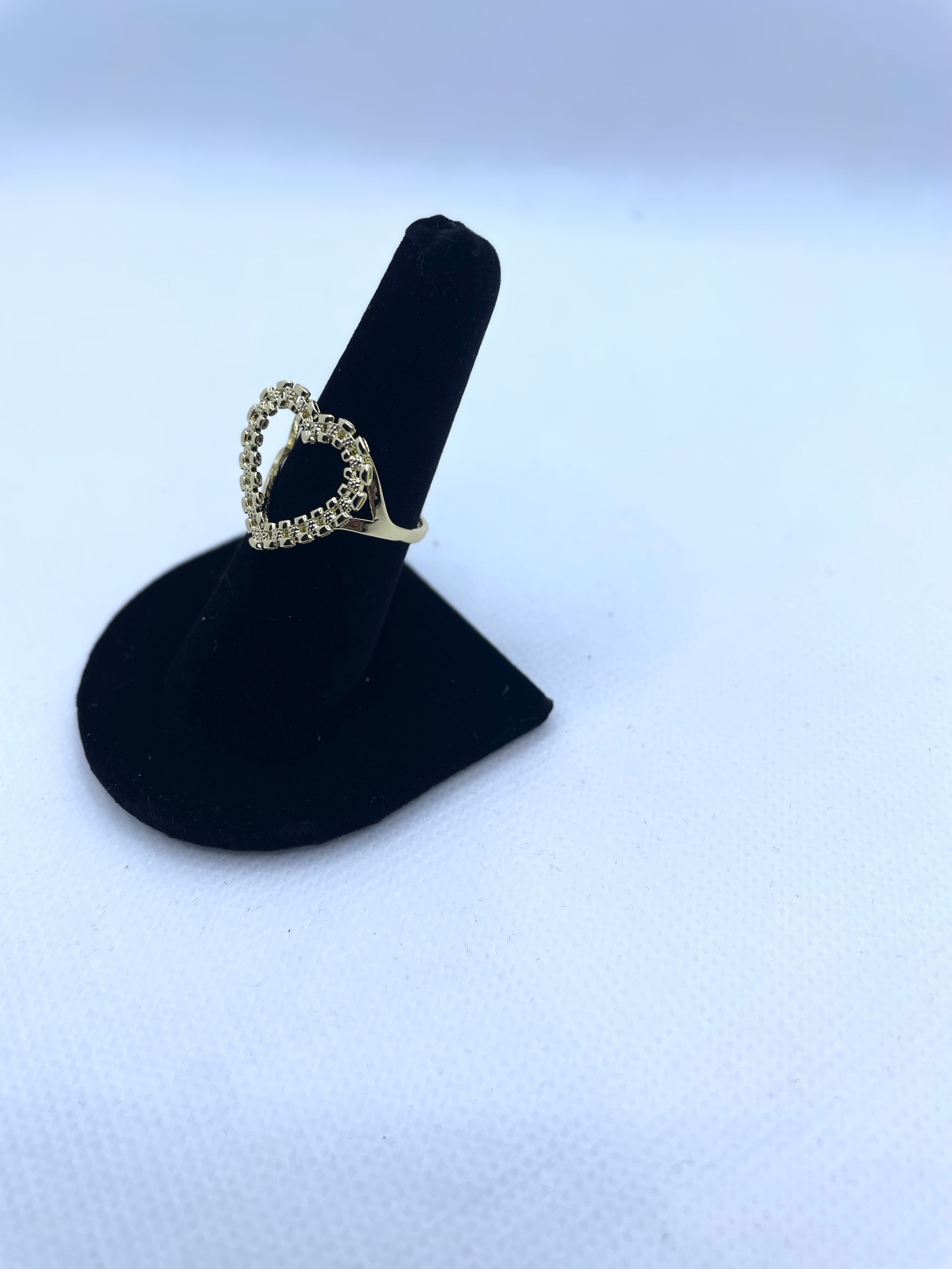Gold Heart Ring